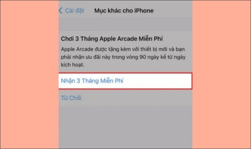 cách đăng ký dùng thử apple arcade miễn phí 3 tháng 