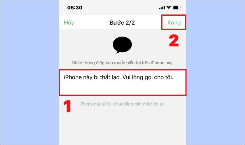 cách khóa tài khoản icloud khi bị mất iphone