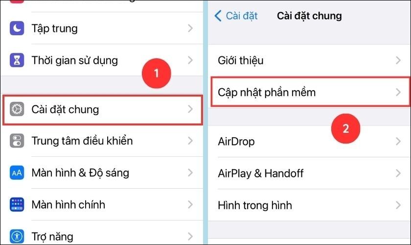 nâng cấp iphone lên ios 16.4 mới nhất