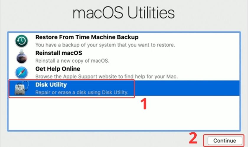 cài đặt phiên bản macos