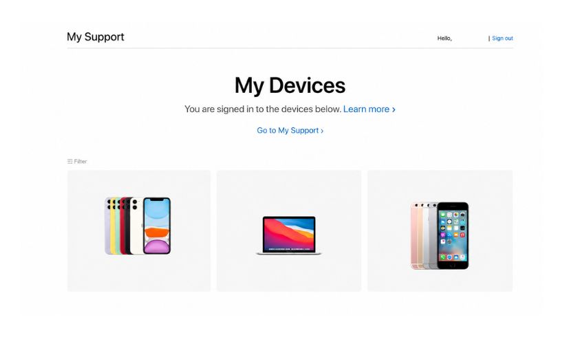 Cách check bảo hành Apple bằng support.apple.com