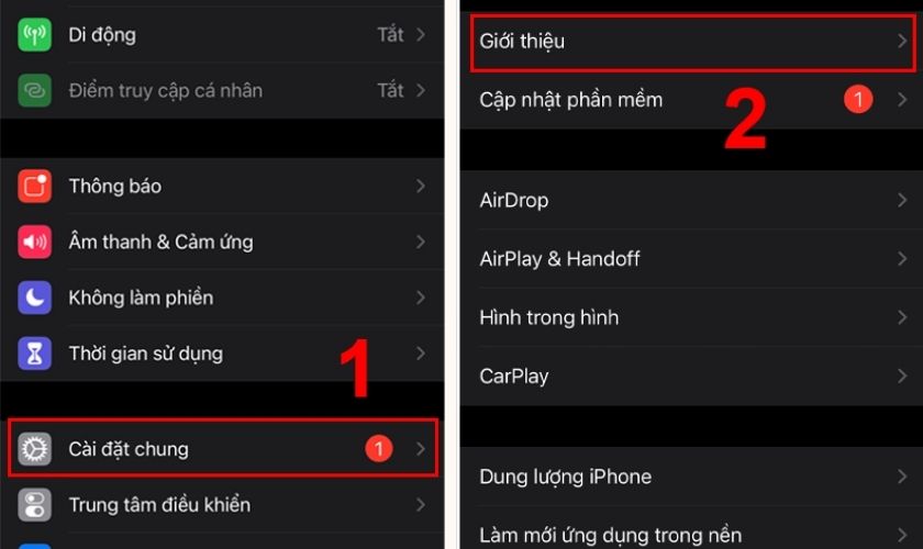 cách check bảo hành apple trong cài đặt