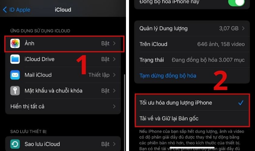 khôi phục icloud 