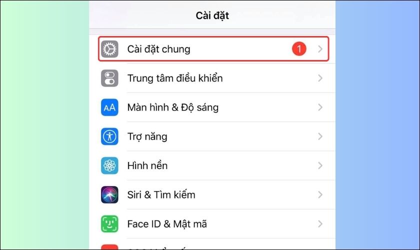 cập nhật bản ios mới nhất cho iphone 