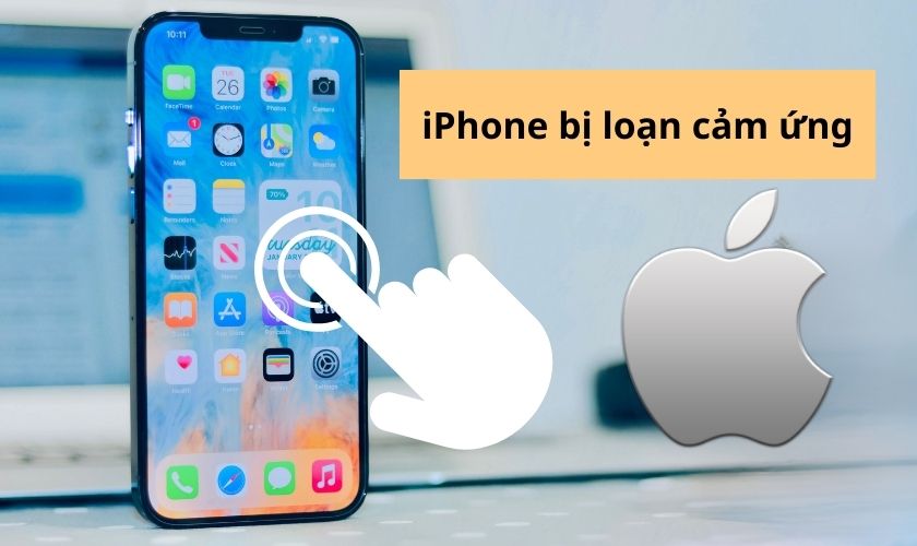 iphone bị loạn cảm ứng