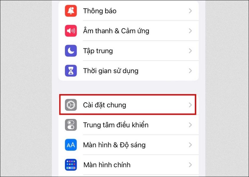 sửa lỗi iphone không lên nguồn bằng cách cập nhật hệ điều hành