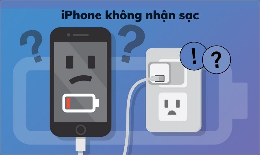 iphone không nhận sạc và cách khắc phục hiệu quả