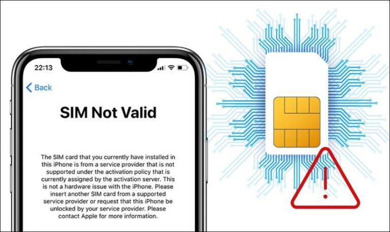 iphone không nhận sim và cách khắc phục hiệu quả