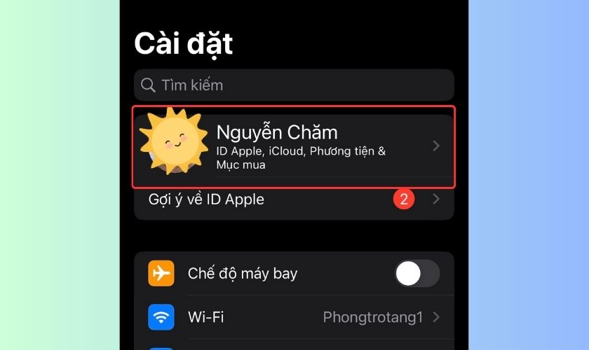 khắc phục lỗi không đăng xuất được icloud