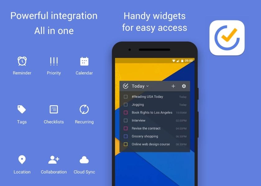 ứng dụng ticktick to