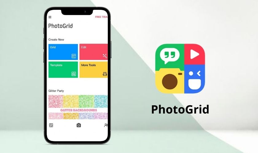 app ghép ảnh đẹp trên iphone photogrid