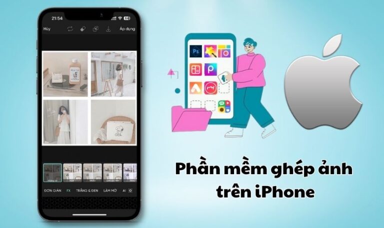 tổng hợp những phần mềm ghép ảnh miễn phí trên iphone