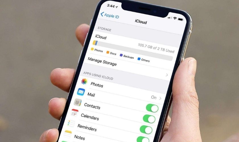 bản sao lưu icloud là gì