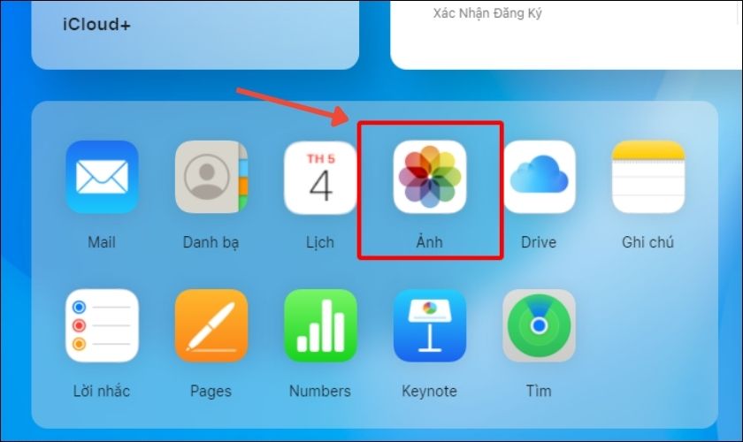 xóa ảnh icloud bằng máy tính 