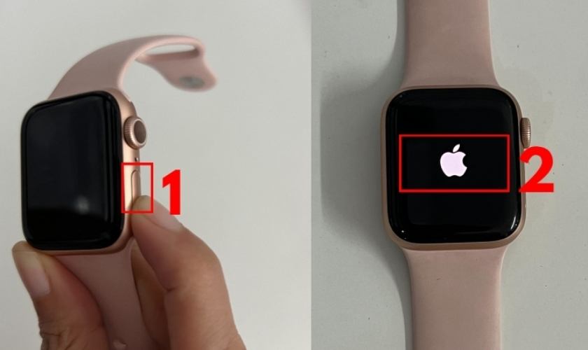 hướng dẫn các bước khởi động lại nguồn apple watch