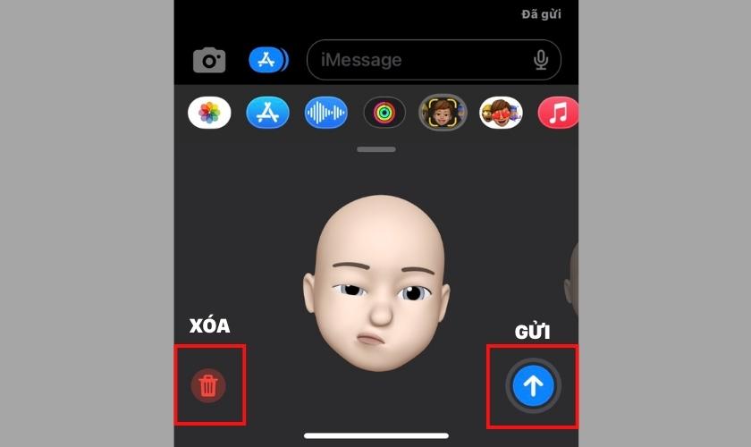 hướng dẫn cách xóa và gửi ảnh memoji động trên iphone