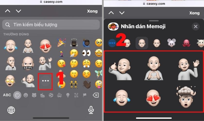  các bước làm hình nền sau khi thực hiện cách tạo memoji trên iphone