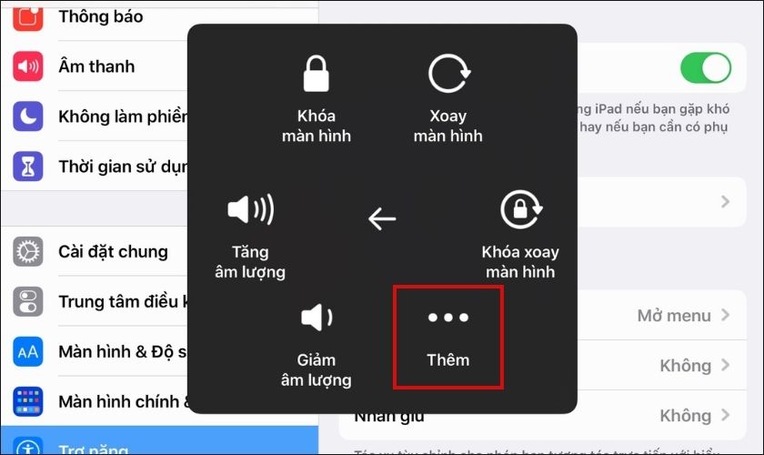 hướng dẫn cách chụp màn hình ipad bằng nút home ảo