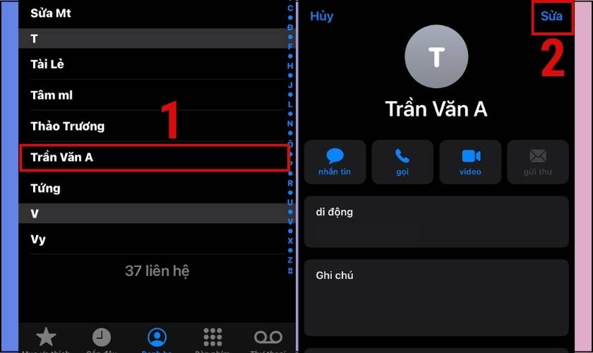 cách xóa số điện thoại trên iphone nhanh nhất 