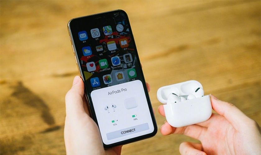 Kiểm tra PIN AirPods