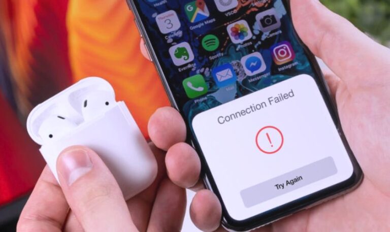 vì sao airpods không kết nối được và cách sửa lỗi