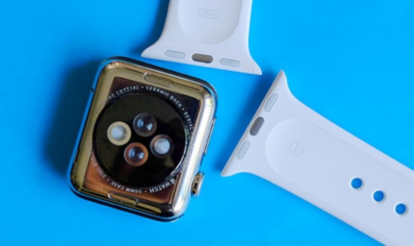 Thay dây Apple Watch thành cao su, kim loại chống nước