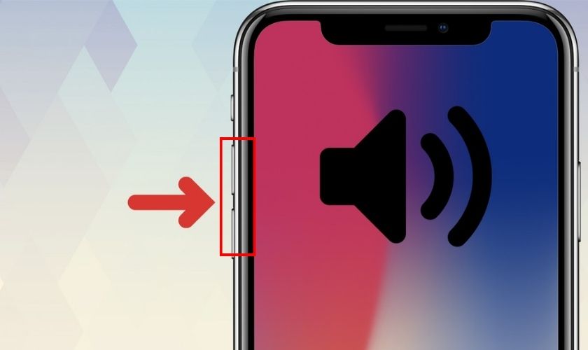 Chỉnh âm âm lượng cuộc gọi iPhone bằng phím cứng