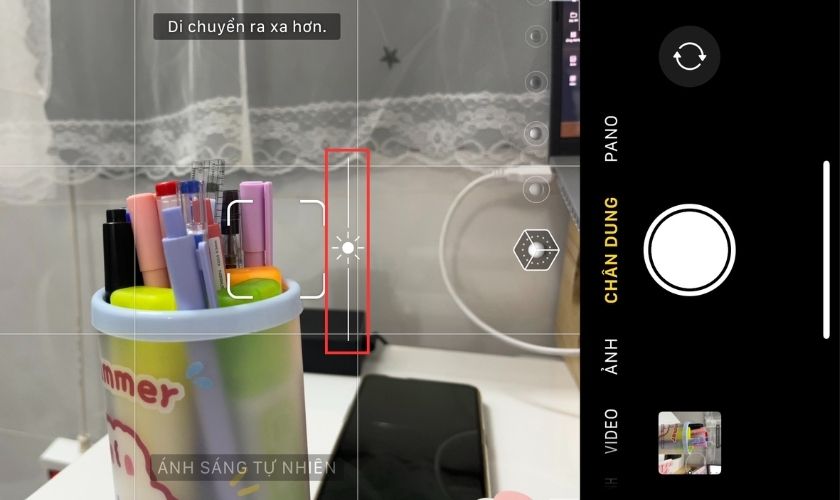 Cách chỉnh độ phơi sáng camera iPhone 