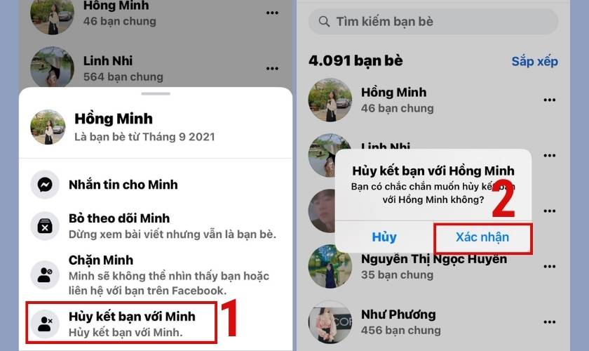 Cách lọc từng bạn bè trên Facebook 