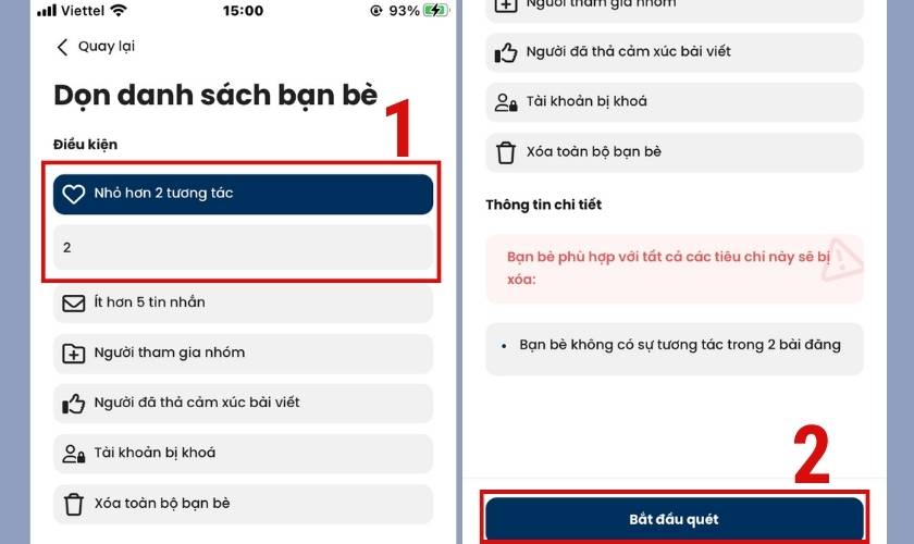 Cách lọc bạn bè không tương tác trên Facebook iOS bằng app Monokai Toolkit 