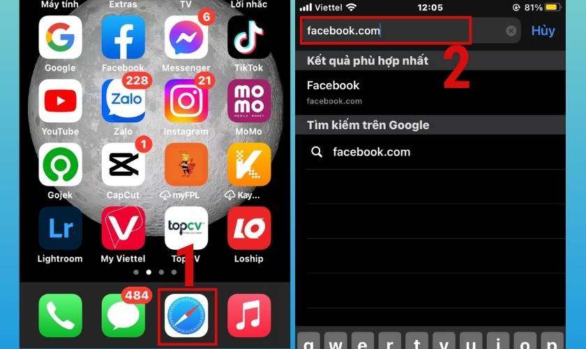 Cách tải Facebook cho iPhone không cần App Store