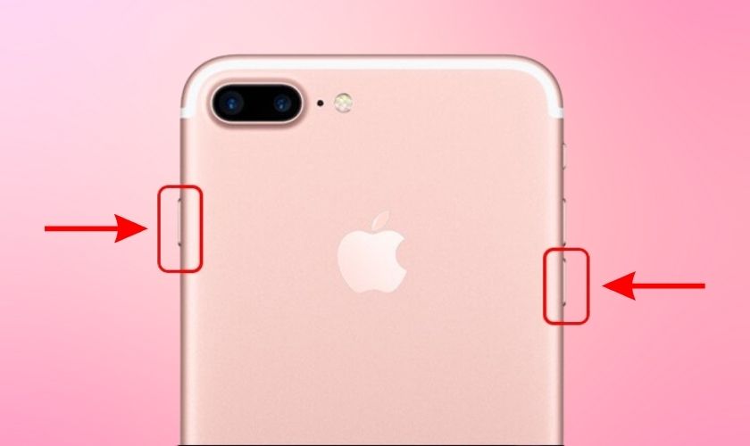 cách khởi động lại iphone 7, 7 plus