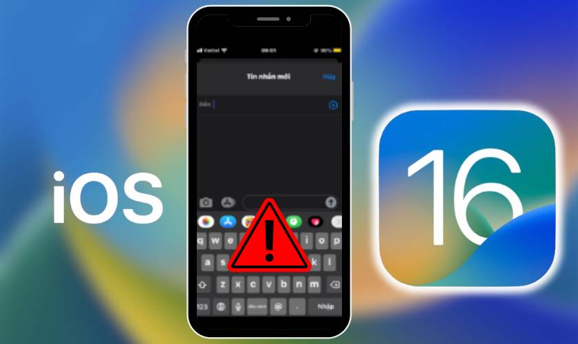 ios 16 bị lỗi