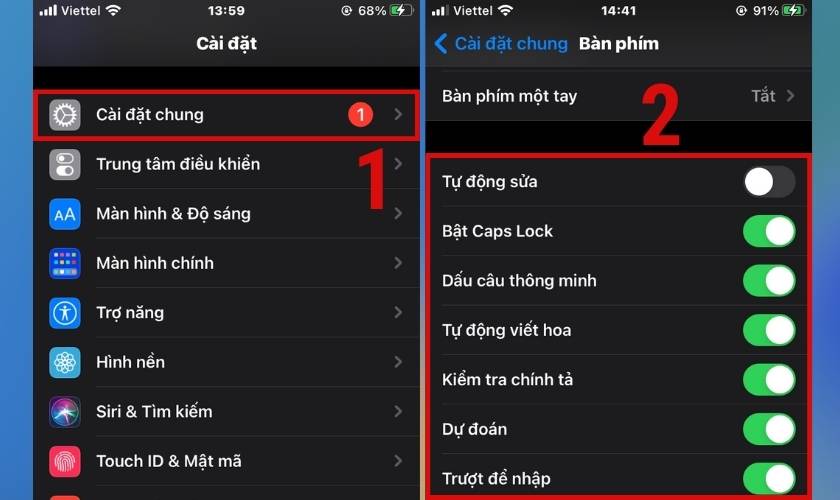 khắc phục tình trạng iphone bị lỗi bàn phím 