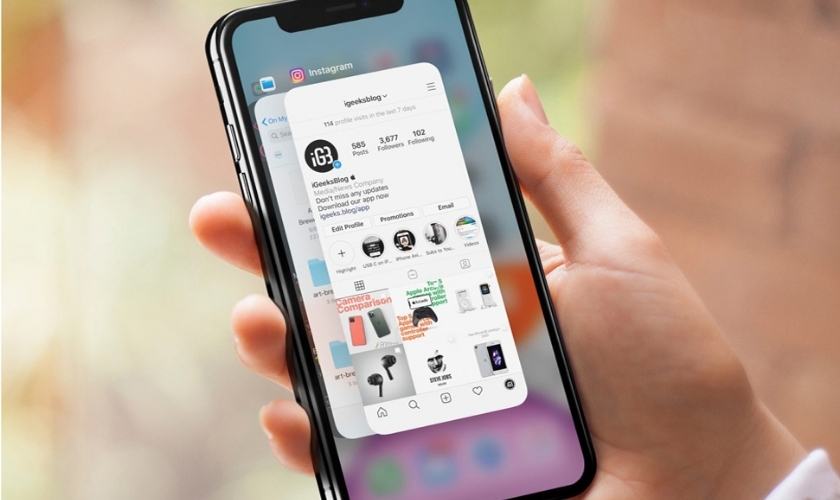 Điện thoại iPhone bị chậm và đơ do có nhiều ứng dụng chạy nền