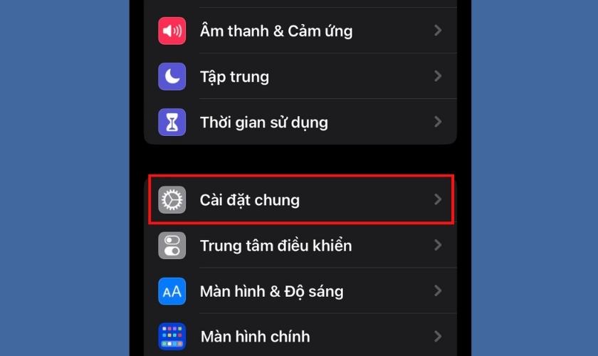 Gỡ bỏ ứng dụng không cần thiết 