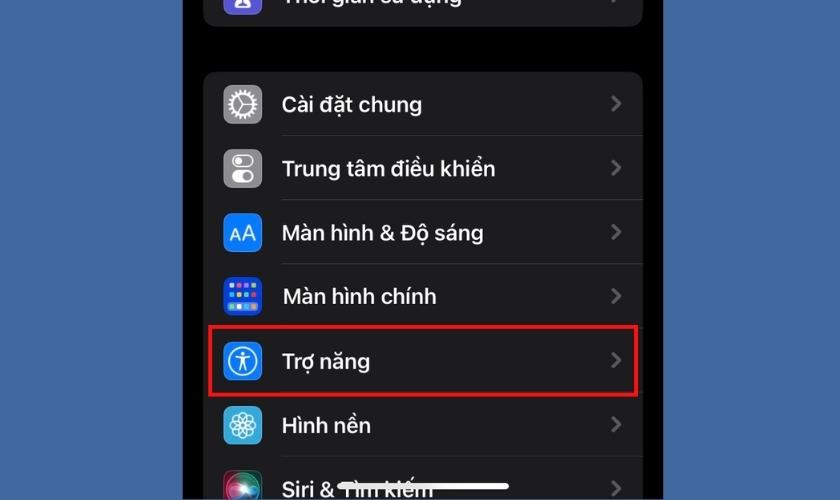 Tắt hiệu ứng chuyển cảnh trên iPhone