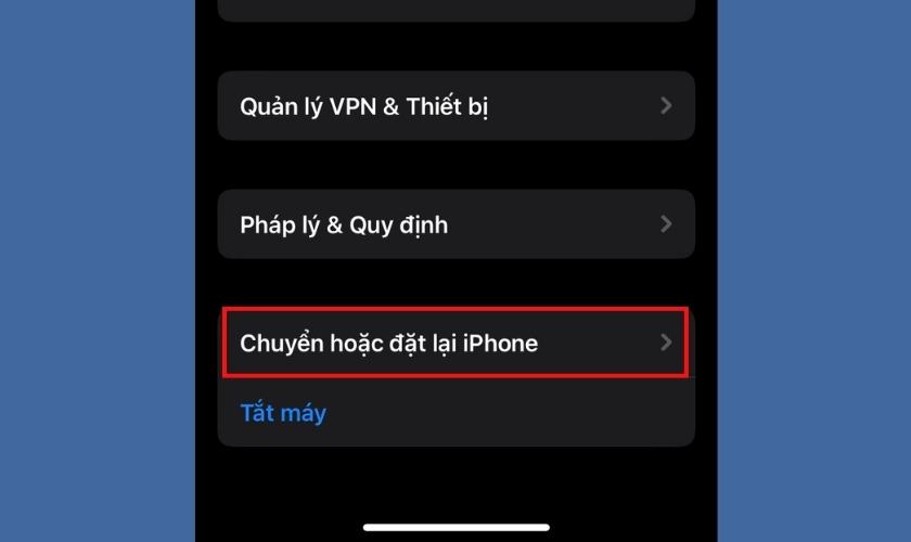 Khôi phục lại cài đặt gốc điện thoại iPhone để tăng tốc khi bị chậm và đơ 