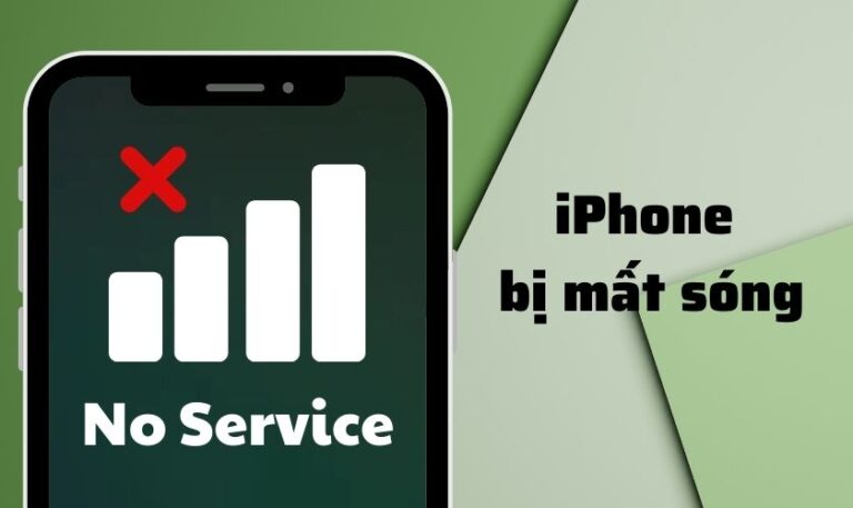 iphone bị mất sóng