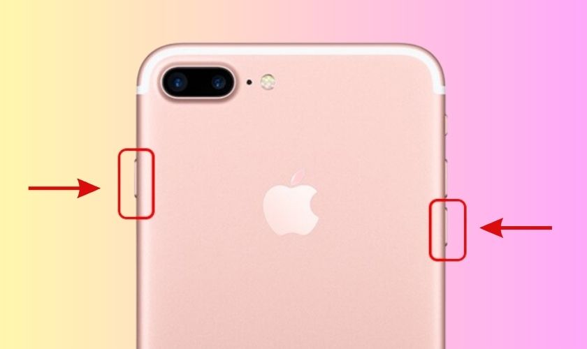 khởi động lại iPhone 7/7 Plus