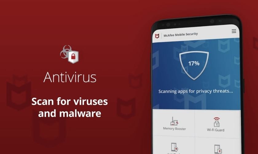 Phần mềm McAfee Mobile Security diệt virus cho iPhone