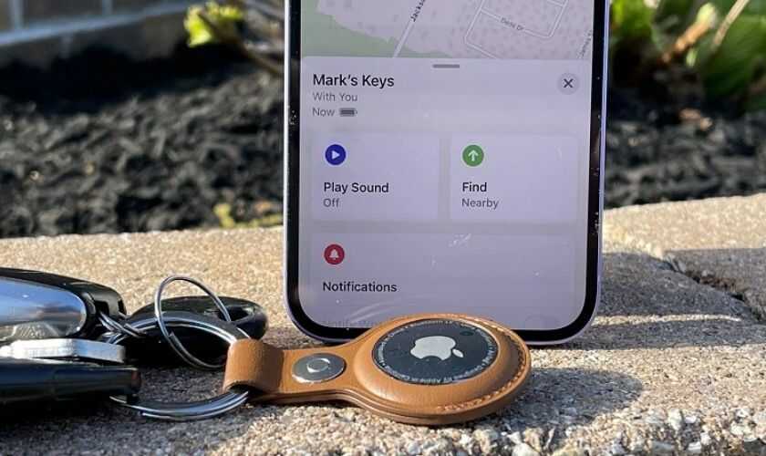 AirTag định vị bằng Bluetooth được bao xa