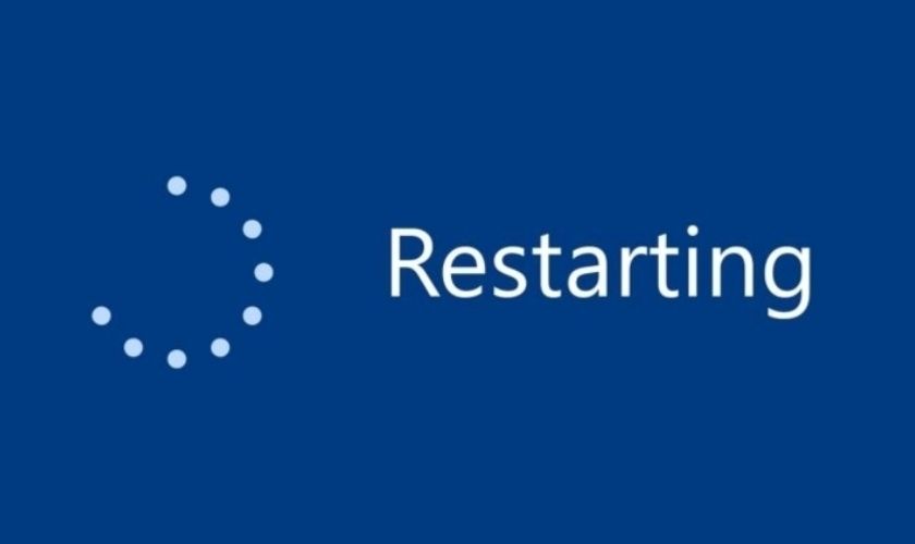 Khởi động lại máy tính rồi tiến hành Restore hoặc Update cho iPhone