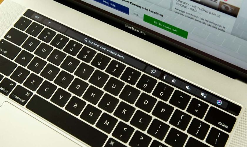 Phím chức năng trên thanh Touch Bar là gì