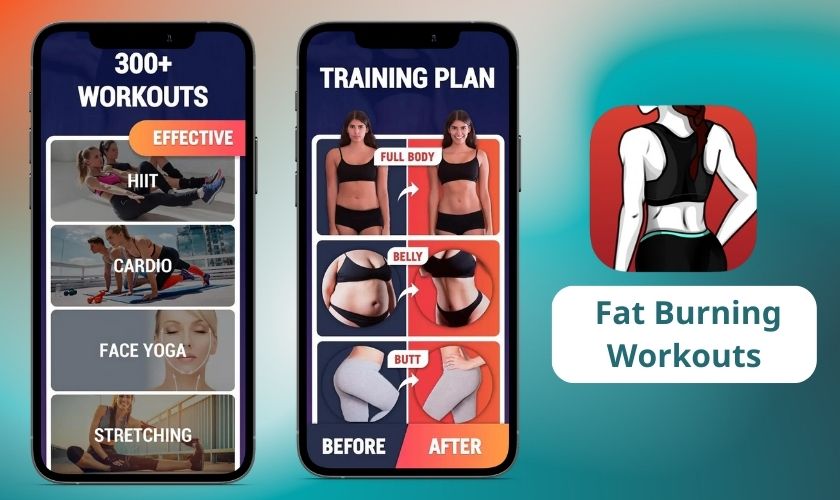 Fat Burning Workouts app hướng dẫn tập gym tại nhà tốt