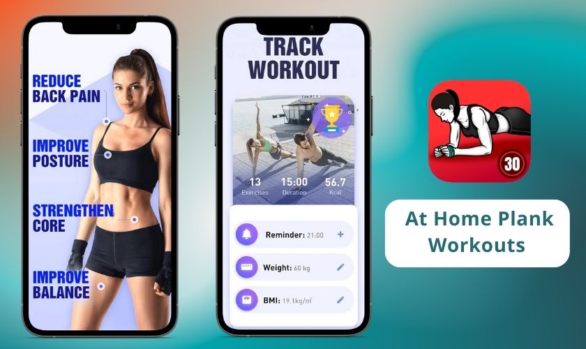 At Home Plank Workout app tập gym tại nhà tốt nhất