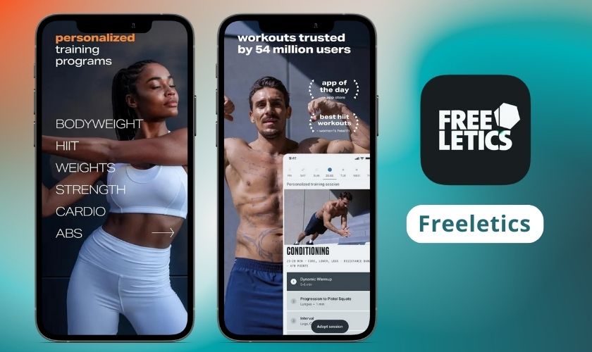 Ứng dụng Freeletics giúp tập thể dục tại nhà