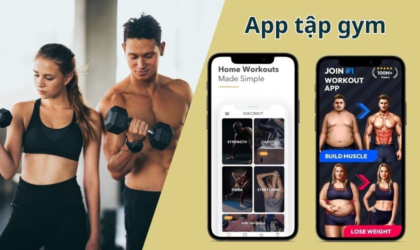 App tập gym hiệu quả miễn phí tại nhà dành cho iPhone