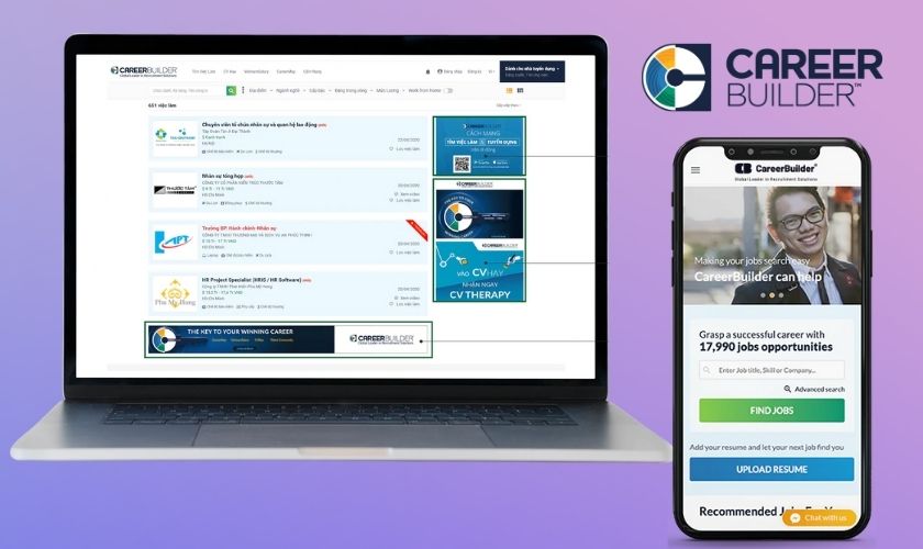 App tìm việc miễn phí CareerBuilder