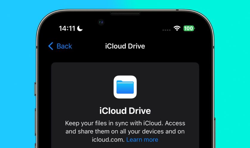 iCloud Drive trên iPhone là gì